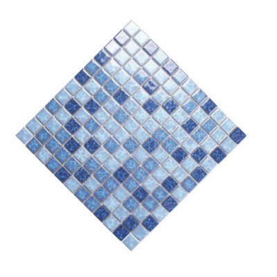 Glass mosaic tiles