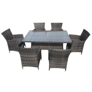 Bộ bàn ghế giả mây