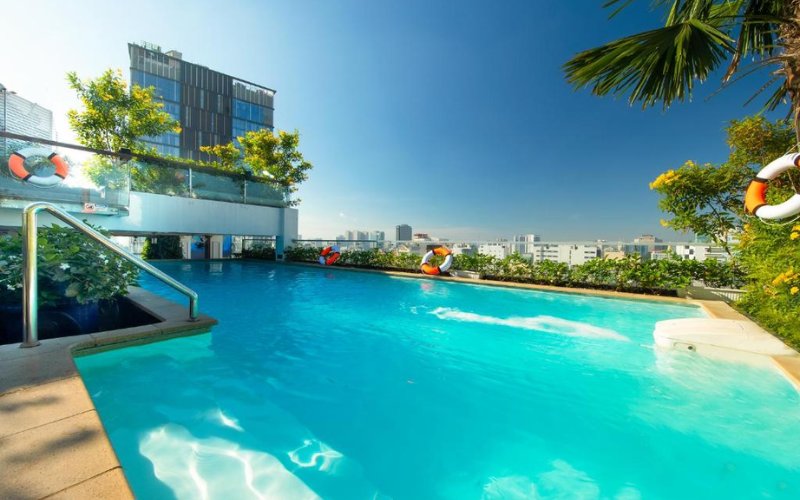 Hồ bơi của Alagon D'antique Hotel & Spa Hồ bơi của Alagon D'antique Hotel & Spa