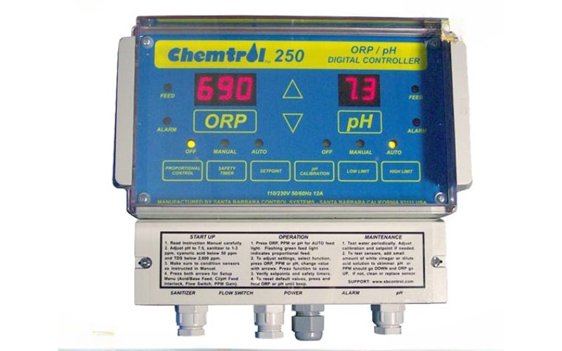 Đặc điểm của thiết bị châm hóa chất tự động Chemtrol 250 ORP/pH Đặc điểm của thiết bị châm hóa chất tự động Chemtrol 250 ORP/pH