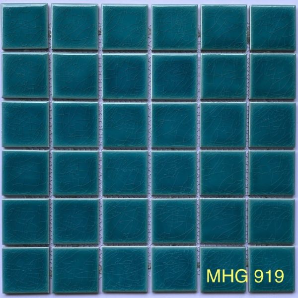 Gạch mosaic gốm men rạn 1 lớp MHG 919