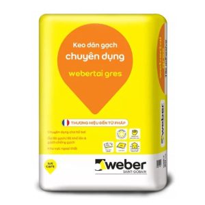 Sản phẩm keo dán gạch Webertai Gres