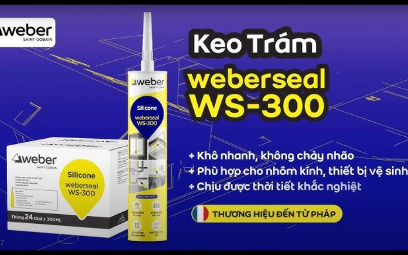 Các đặc điểm nổi bật của keo trám weberseal WS-300 Các đặc điểm nổi bật của keo trám weberseal WS-300