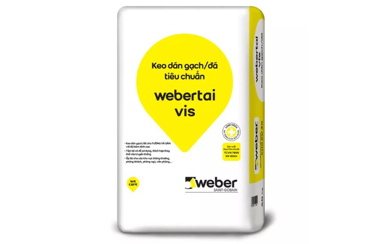 Thông tin về sản phẩm webertai vis 40kg Thông tin về sản phẩm webertai vis 40kg