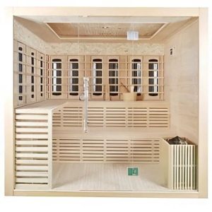 Trang chủ Xông hơi 5-6 người kết hợp Infrared và truyền thống cho không gian trong nhà