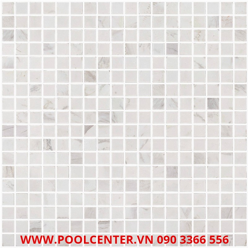 GẠCH MOSAIC CHẤT LIỆU ĐÁ SỨ TRẮNG SANG TRỌNG 1 6