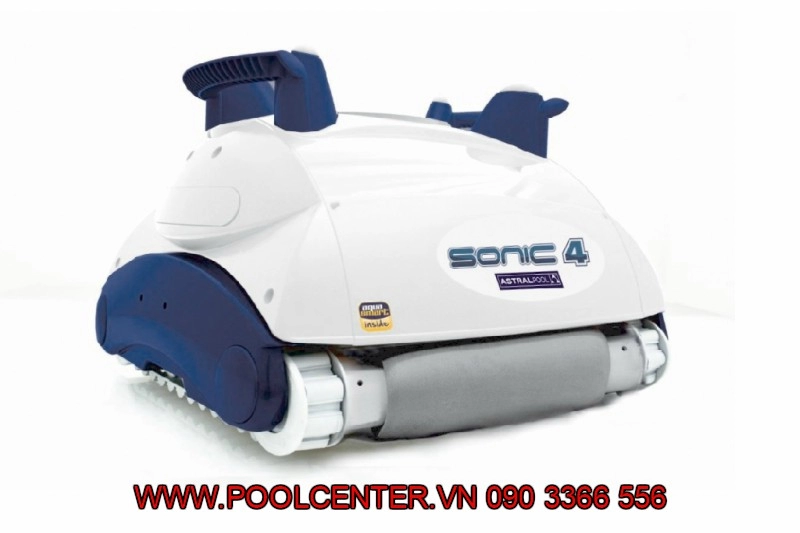 ROBOT VỆ SINH HỒ BƠI HIỆN ĐẠI SONIC 4 ROBOT VỆ SINH HỒ BƠI HIỆN ĐẠI SONIC 4 - Ảnh 2