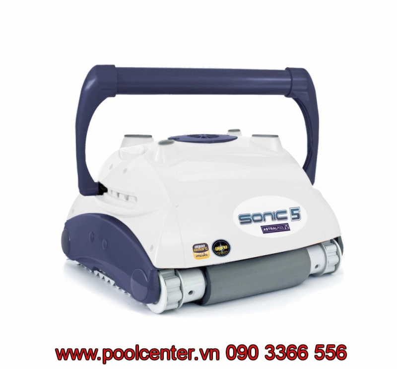 ROBOT VỆ SINH HỒ BƠI TÂN TIẾN SONIC 5 ROBOT VỆ SINH HỒ BƠI TÂN TIẾN SONIC 5 - Ảnh 2