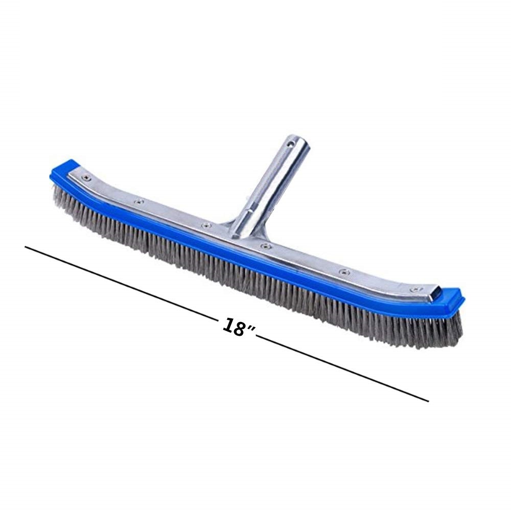 Bàn chà rêu hồ bơi thép dài 42 cm phụ kiện hồ bơi, phụ kiện bể bơi, phụ kiện hồ bơi giá rẻ, phụ kiện hồ bơi giá tốt, phụ kiện hồ bơi giá rẻ, dụng cụ vệ sinh hồ bơi, dụng cụ vệ sinh bể bơi, bàn chải chà hồ bơi, bàn chải chà bể bơi, bàn chải hồ bơi giá rẻ, bàn chải bể bơi giá rẻ