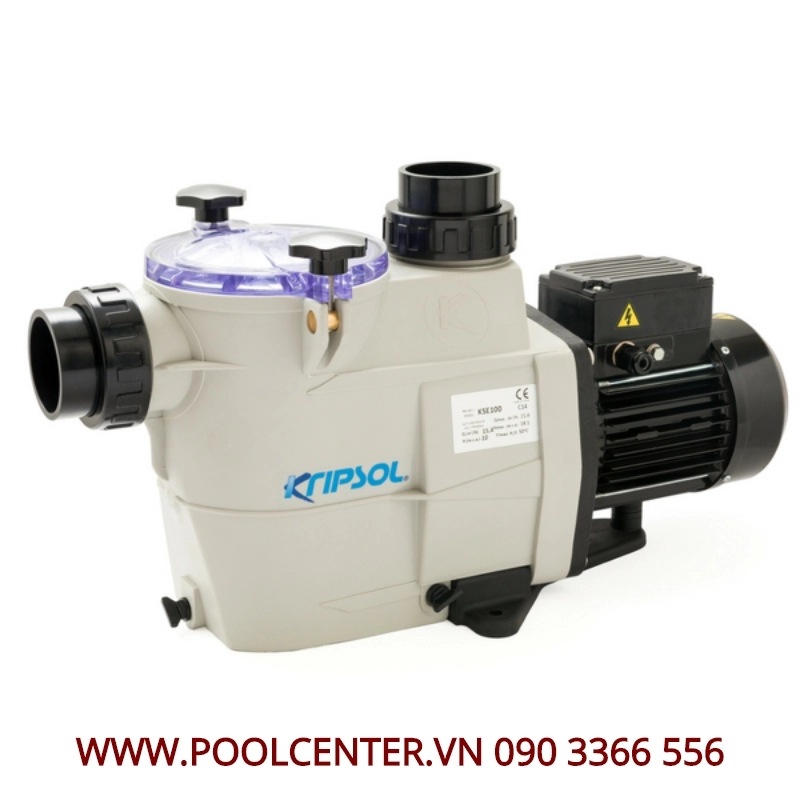 MÁY BƠM NƯỚC BỂ BƠI CAO CẤP KRISOL KSE 150 MÁY BƠM NƯỚC BỂ BƠI CAO CẤP KRISOL  KSE 150 - Ảnh 2