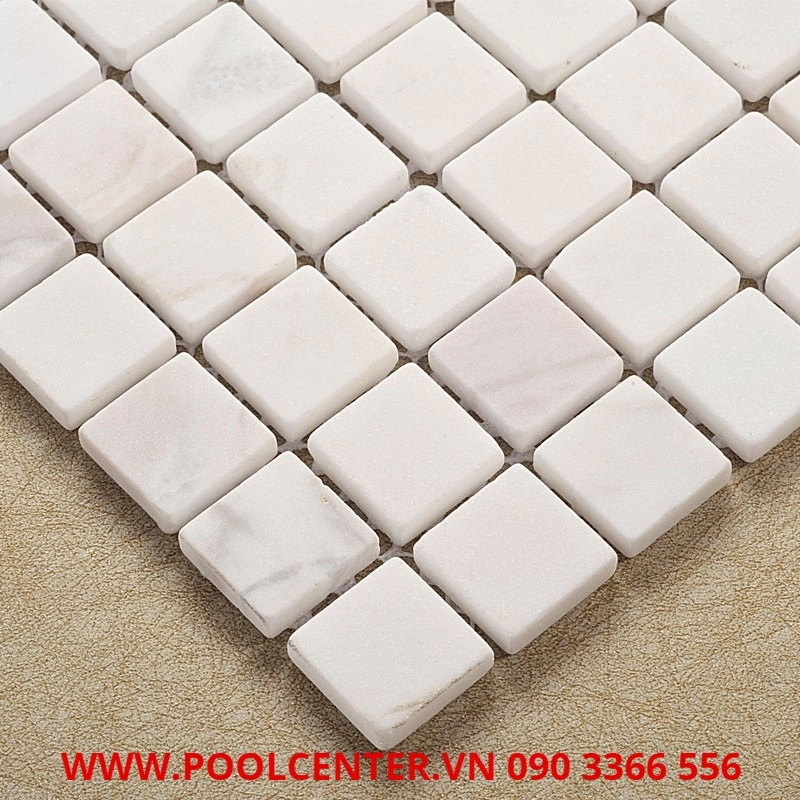 GẠCH MOSAIC CHẤT LIỆU ĐÁ SỨ TRẮNG SANG TRỌNG GẠCH MOSAIC CHẤT LIỆU ĐÁ SỨ TRẮNG SANG TRỌNG - Ảnh 3