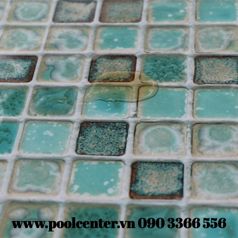 GẠCH MOSAIC HODE XANH LÁ PHA HỌA TIẾT GẠCH MOSAIC HODE XANH LÁ PHA HỌA TIẾT - Ảnh 5