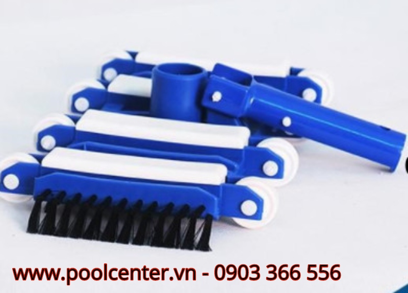 BÀN HÚT VỆ SINH BỂ BƠI 8 BÁNH VÔ CÙNG HỮU ÍCH Cung cấp dụng cụ vệ sinh hồ bơi tại TPHCM