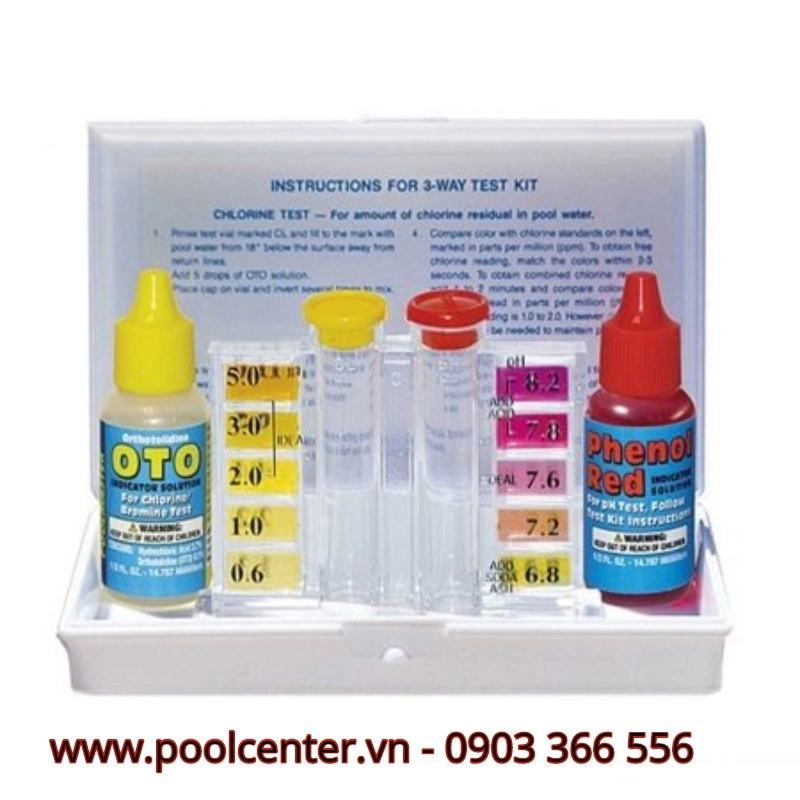 HỘP TEST NƯỚC HỒ BƠI HÃNG MINDER HIỆU QUẢ HỘP TEST NƯỚC HỒ BƠI HÃNG MINDER HIỆU QUẢ - Ảnh 2