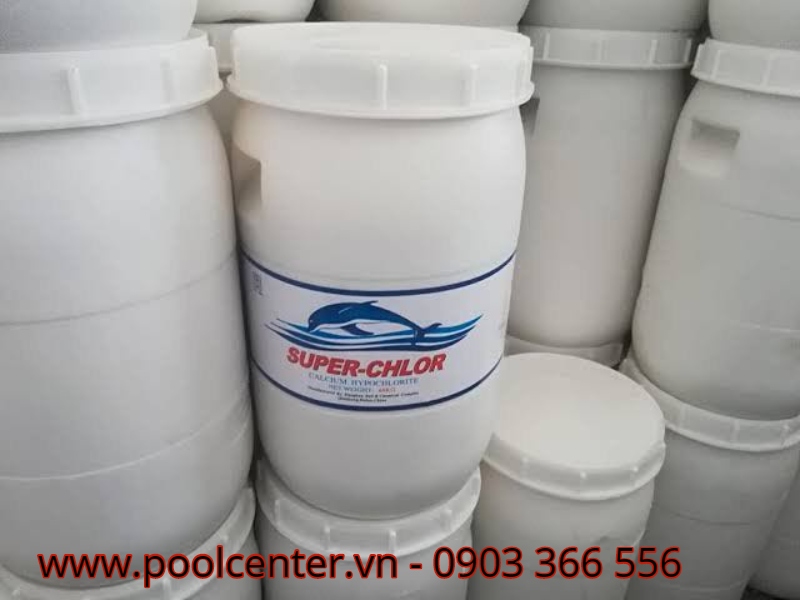 GIỮ CHO BỂ BƠI CỦA BẠN SẠCH SẼ VÀ AN TOÀN VỚI SUPER - CHLORINE Hóa chất cho hồ bơi