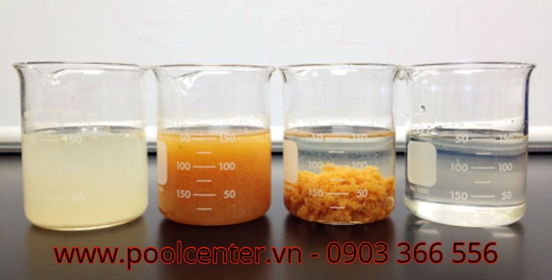 CÁCH SỬ DỤNG PHÈN CHUA LÀM TRONG NƯỚC HỒ BƠI Hóa chất làm trong nước hồ bơi