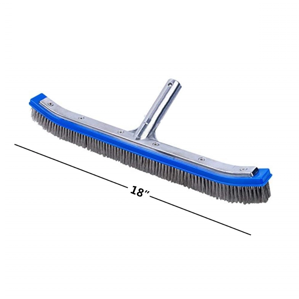 Bàn chà rêu hồ bơi thép dài 42 cm Bàn chà rêu hồ bơi thép dài 42 cm - Ảnh 2