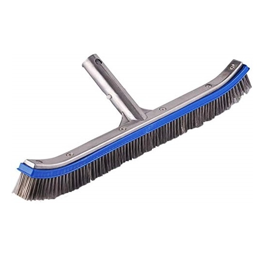Bàn chà rêu hồ bơi thép dài 42 cm Bàn chà rêu hồ bơi thép dài 42 cm
