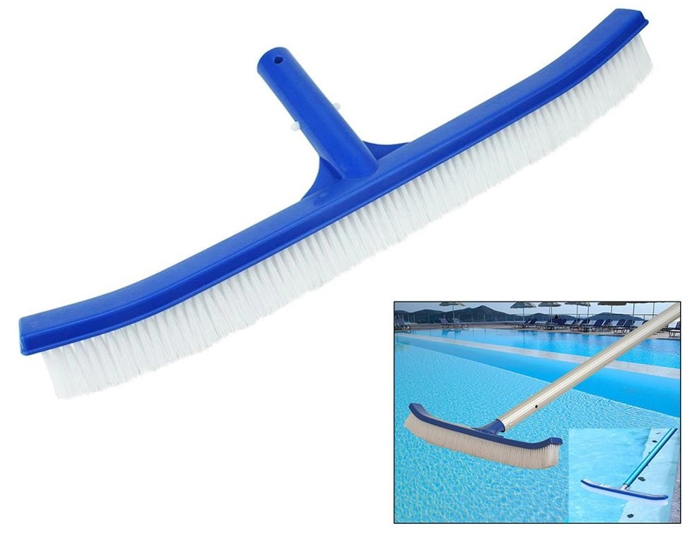 Bàn chải chà hồ bơi bằng nhựa dài 46 cm Bàn chải chà hồ bơi bằng nhựa dài 46 cm - Ảnh 3
