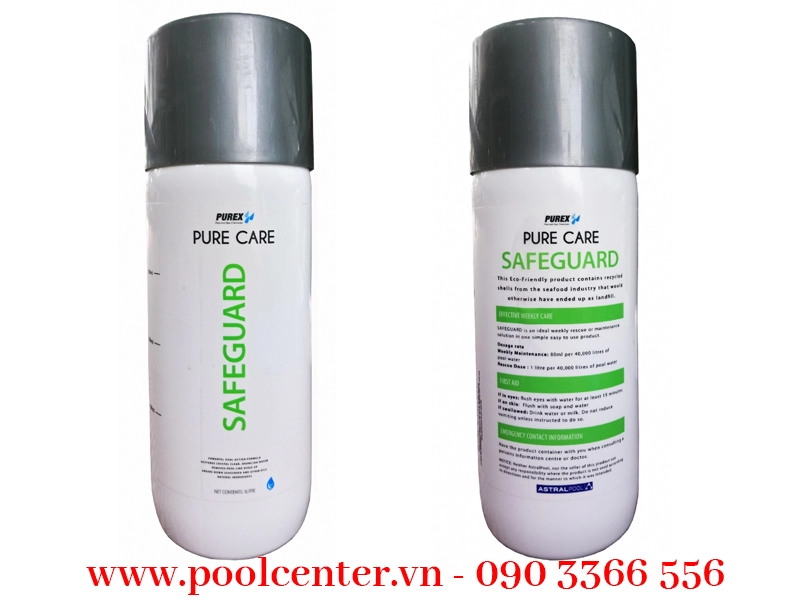 DUNG DỊCH DIỆT KHUẨN LÀM SẠCH NƯỚC HỒ BƠI SAFEGUARD DUNG DỊCH DIỆT KHUẨN LÀM SẠCH NƯỚC HỒ BƠI SAFEGUARD - Ảnh 2