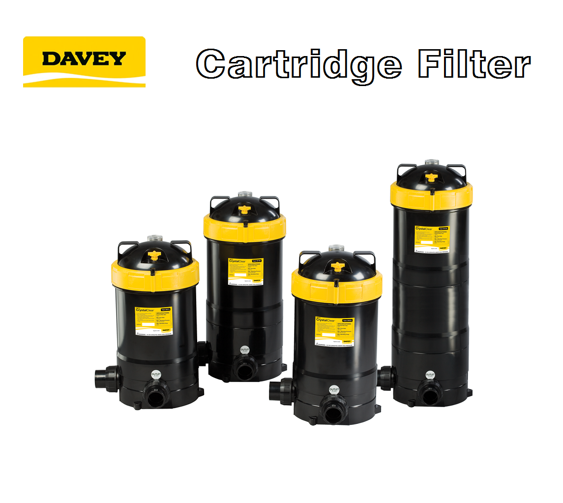 Bình lọc lõi giấy Davey EC750 Bình lọc lõi giấy Davey EC750