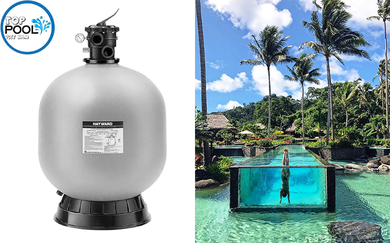 Bình lọc cát hồ bơi Hayward S210T Bình lọc cát hồ bơi Hayward S210T - Ảnh 2