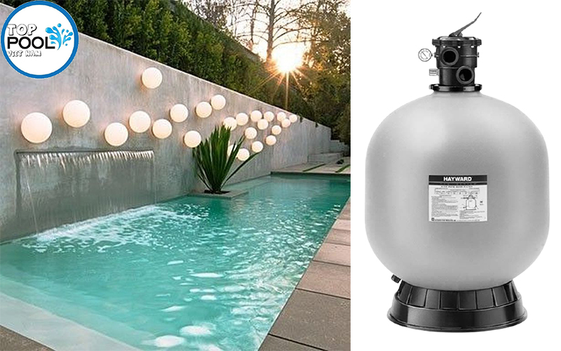 Bình lọc cát hồ bơi Hayward S244T2 Bình lọc cát hồ bơi Hayward S244T2 - Ảnh 2