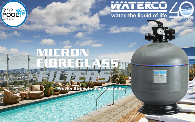 Bình lọc hồ bơi waterco S900 Bình lọc hồ bơi waterco S900 - Ảnh 6