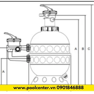 Alternative view of Bộ lọc cát hồ bơi Kripsol GL400