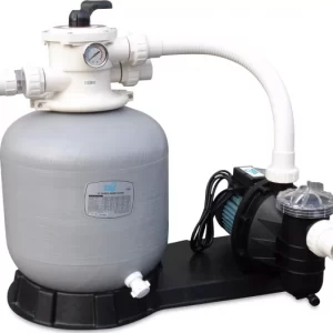 Bộ lọc bể bơi Emaux [ máy bơm và bình lọc cát công suất 3Hp]