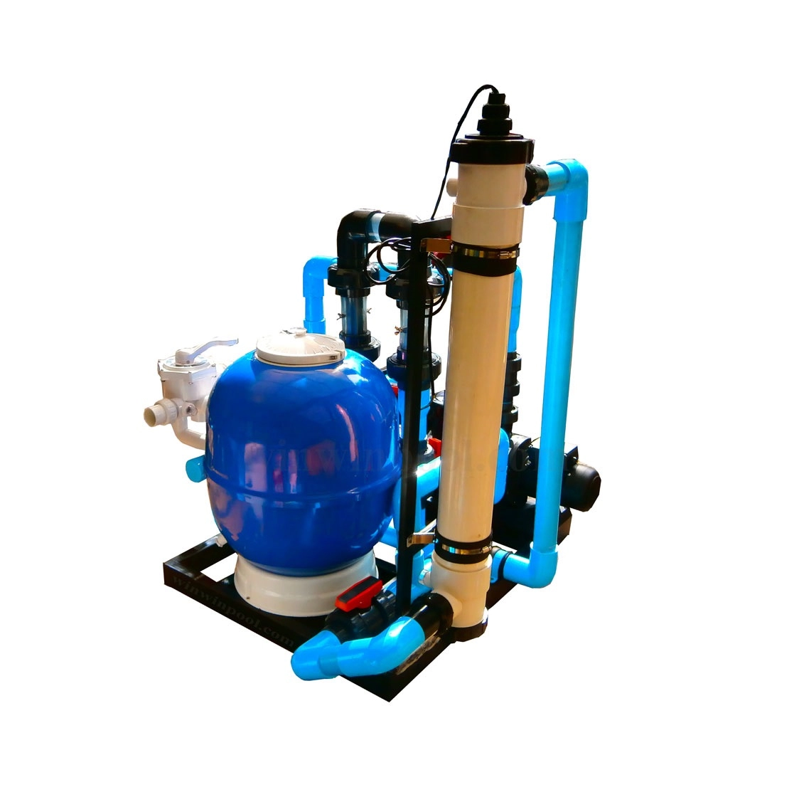 Máy lọc hồ bơi ráp sẵn lọc cát và đèn UV công suất 19m3/h Máy lọc hồ bơi ráp sẵn lọc cát và đèn UV công suất 19m3/h
