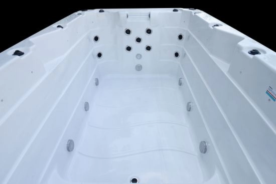 Hồ jacuzzi kết hợp bơi thể thao dài 4.15 mét Hồ jacuzzi kết hợp bơi thể thao dài 4.15 mét - Ảnh 2