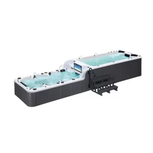 Hồ jacuzzi kết hợp bơi thể thao dài 8.3 mét