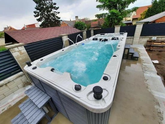 Hồ jacuzzi kết hợp bơi thể thao dài 4.15 mét Bồn jacuzzi, công ty sản xuất bồn jacuzzi, bồn tắm jacuzzi, xưởng đúc bồn jacuzzi, xưởng đúc bồn massage, bồn massage jacuzzi, bồn tắm jacuzzi, xưởng gia công bồn tắm jacuzzi, bồn tắm jacuzzi kết hợp hồ bơi, hồ bơi jacuzzi, xưởng sản xuất bồn tắm jacuzzi kết hợp hồ bơi, hồ jacuzzi đúc sẵn, chuyên sản xuất bồn jacuzzi