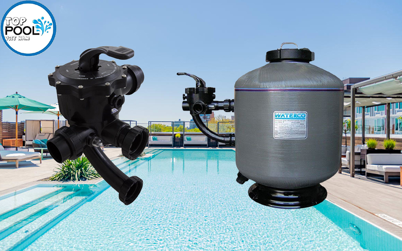 Bình lọc cát Waterco SM600 Bình lọc cát Waterco SM600 - Ảnh 6