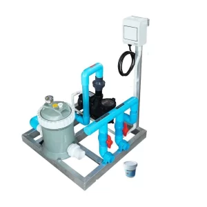 Combo máy lọc hồ bơi ráp sẵn cartrigde công suất 8m3/h