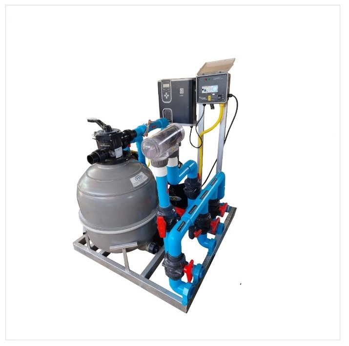 Combo máy lọc ( máy bơm, bình lọc cát) hồ bơi ráp sẵn công suất 26m3/h Combo máy lọc ( máy bơm, bình lọc cát) hồ bơi ráp sẵn công suất 26m3/h