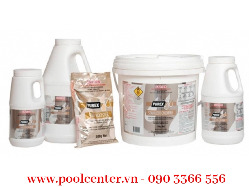 HÓA CHẤT XỬ LÝ NƯỚC HỒ BƠI STABILIZED CHLORINE - SDIC 56% HÓA CHẤT XỬ LÝ NƯỚC HỒ BƠI STABILIZED CHLORINE - SDIC 56% - Ảnh 2