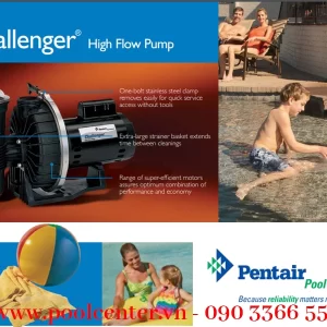 Alternative view of MÁY BƠM HỒ BƠI PENTAIR CHALLENGER CF 3/4 HP CAO CẤP