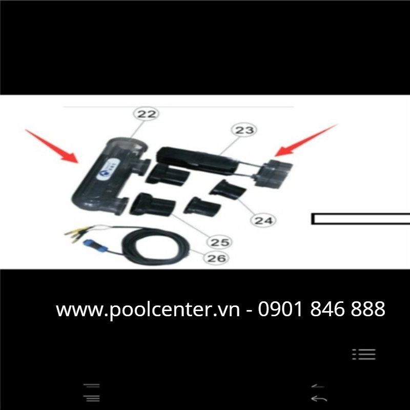 Máy điện phân muối hồ bơi hãng Emaux nhập khẩu giá tốt số #1 Máy điện phân muối hồ bơi hãng Emaux  nhập khẩu giá tốt số #1 - Ảnh 3