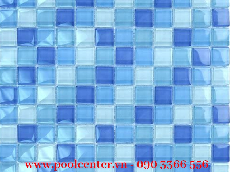 GẠCH MOSAIC THỦY TINH MÀU NGỌC LAM GẠCH MOSAIC THỦY TINH MÀU NGỌC LAM
