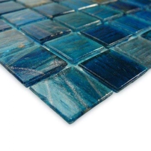GẠCH MOSAIC THỦY TINH MÀU XANH PHA TRỘN GẠCH MOSAIC THỦY TINH MÀU XANH PHA TRỘN