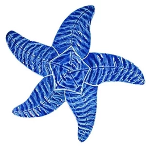 GẠCH MOSAIC HỒ BƠI HÌNH SAO BIỂN XANH LAM