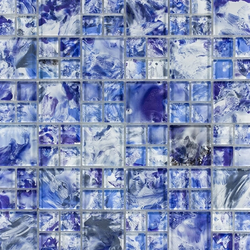 GẠCH MOSAIC MÀU TRẮNG XANH GẠCH MOSAIC MÀU TRẮNG XANH