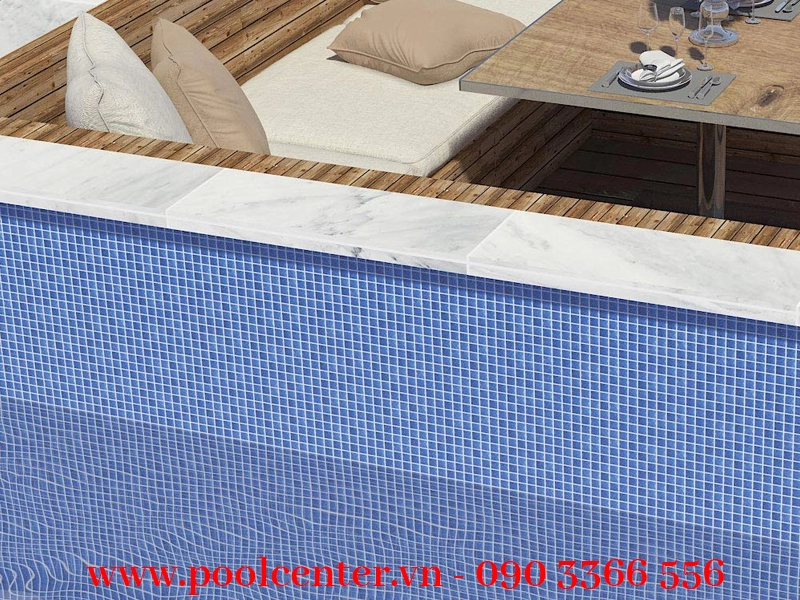 GẠCH MOSAIC THỦY TINH XANH PHA LÊ LÁT HỒ BƠI NGHỆ THUẬT GẠCH MOSAIC THỦY TINH XANH PHA LÊ LÁT HỒ BƠI NGHỆ THUẬT - Ảnh 3