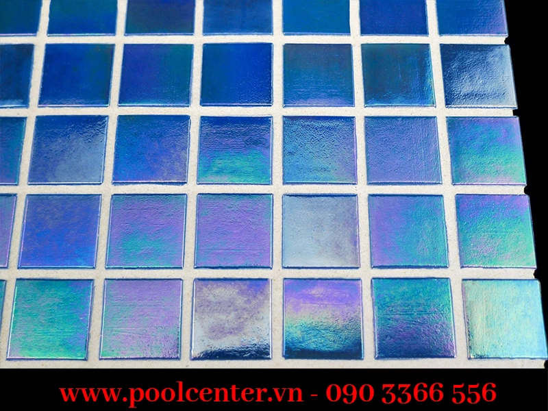 GẠCH MOSAIC PHỦ THỦY TINH NGUYÊN TẤM MÀU XANH ÁNH KIM CAO CẤP GẠCH MOSAIC PHỦ THỦY TINH NGUYÊN TẤM MÀU XANH ÁNH KIM CAO CẤP - Ảnh 3