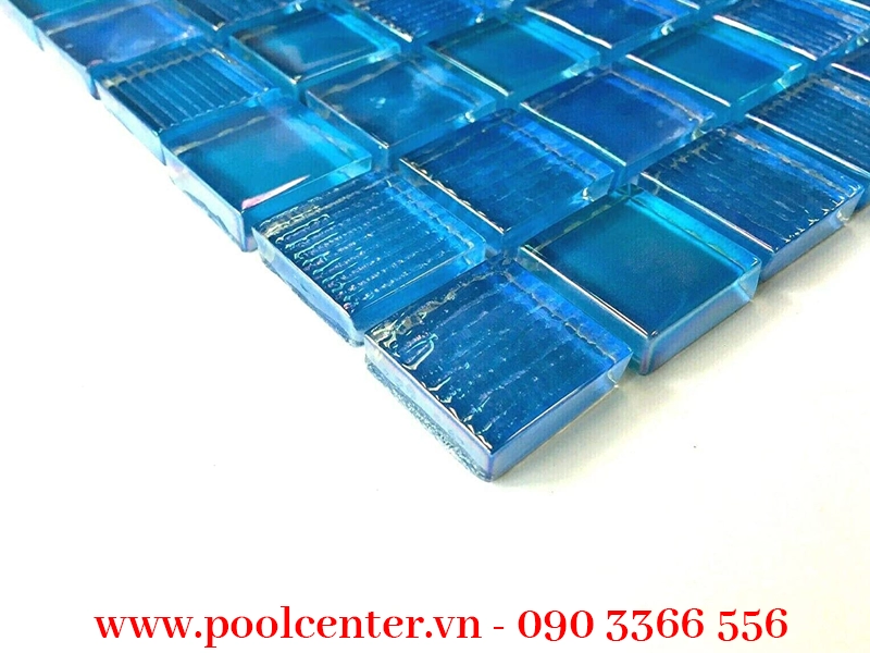 GẠCH MOSAIC KHẢM ÁNH KIM MÀU XANH GẠCH MOSAIC KHẢM ÁNH KIM MÀU XANH - Ảnh 3