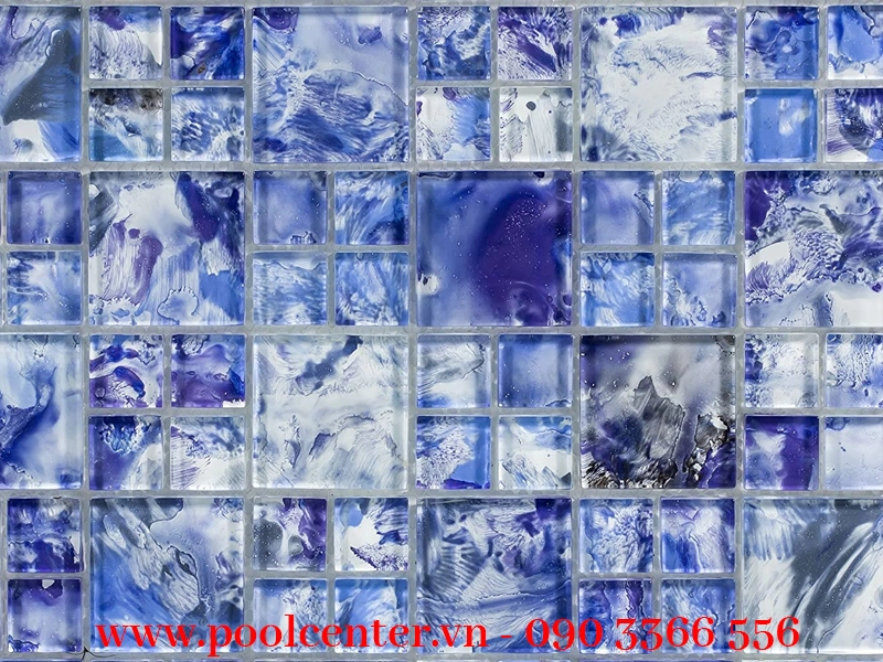 GẠCH MOSAIC MÀU TRẮNG XANH GẠCH MOSAIC MÀU TRẮNG XANH - Ảnh 2