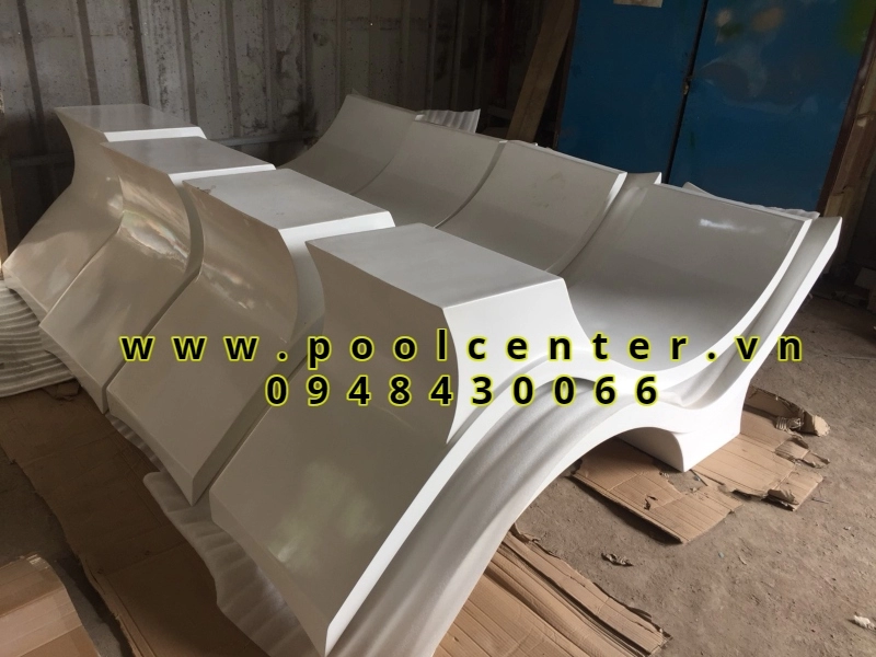 GIƯỜNG TẮM NẮNG COMPOSITE NGẬP NƯỚC NGOÀI TRỜI GIƯỜNG TẮM NẮNG COMPOSITE NGẬP NƯỚC NGOÀI TRỜI - Ảnh 2