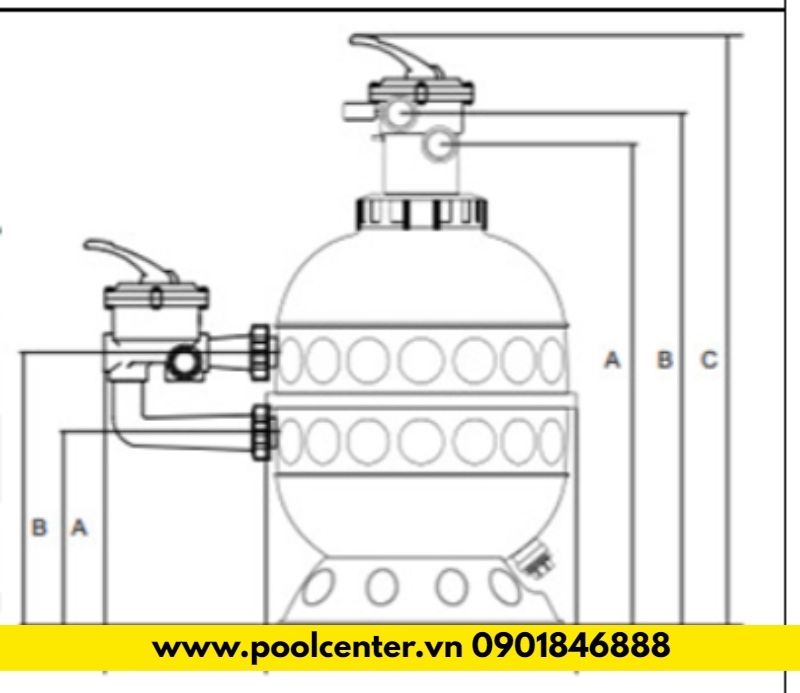 Bộ lọc cát hồ bơi Kripsol GL600 giá tốt số #1 Bộ lọc cát hồ bơi Kripsol GL600 giá tốt số #1 - Ảnh 3